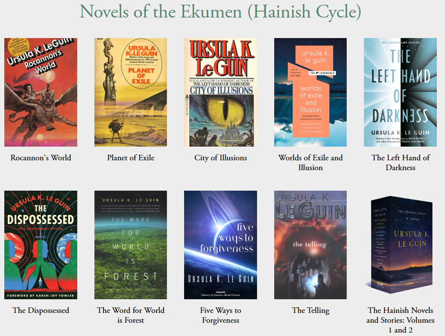 10 of her books